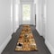 Flash Furniture Brown 2' x 7' Wilderness Theme Indoor Area Rug ACD-RGZ876038-27-BN-GG - alternate 1
